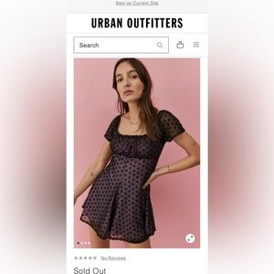 UO Destiny Flocked Mesh Playsuit